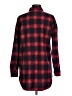 Impressions 100% Cotton Plaid Red Long Sleeve Button-Down Shirt Size S - photo 2