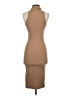 Zara Solid Tan Cocktail Dress Size S - photo 2