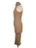 Zara Solid Tan Cocktail Dress Size S - photo 5