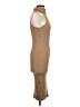 Zara Solid Tan Cocktail Dress Size S - photo 4
