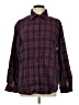 Unbranded Plaid Red Long Sleeve Button-Down Shirt Size L - photo 1