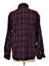 Unbranded Plaid Red Long Sleeve Button-Down Shirt Size L - photo 2