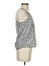 Joie 100% Silk Silver Sleeveless Silk Top Size XXS - photo 4