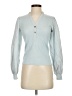1.State Blue Long Sleeve Blouse Size XS - photo 1