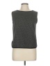 Max Studio Solid Gray Sleeveless T-Shirt Size M - photo 1