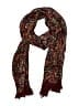Unbranded Paisley Burgundy Scarf One size - photo 1