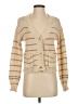 Roan + Ryan 100% Polyester Tan Cardigan Size XS - photo 1