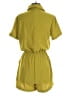 Fashion Nova Solid Green Romper Size XS - photo 2