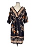 Assorted Brands Paisley Blue Casual Dress Size L (estimated) - photo 1