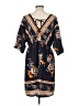 Assorted Brands Paisley Blue Casual Dress Size L (estimated) - photo 2