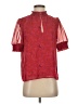 Evereve 100% Polyester Red Short Sleeve Blouse Size XS - photo 1