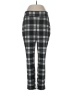 Bar III Plaid Black Gray Casual Pants Size L - photo 1