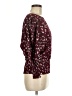 Shein 100% Polyester Burgundy Long Sleeve Blouse Size M - photo 4