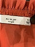 Ali & Jay 100% Polyester Solid Orange Casual Dress Size S - photo 4