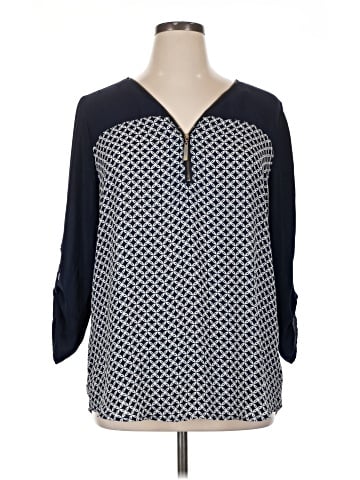 Tacera 3/4 Sleeve Blouse (view 1)