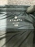 Athleta Stripes Black Athletic Shorts Size XXS - photo 3