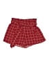 Romwe Plaid Red Shorts Size XL - photo 1