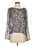 Love 21 100% Polyester Blue Long Sleeve Blouse Size S - photo 1