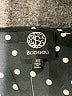 Bobeau 100% Rayon Polka Dots Black Short Sleeve Blouse Size XS - photo 4