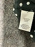 Bobeau 100% Rayon Polka Dots Black Short Sleeve Blouse Size XS - photo 5
