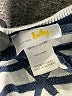 Bloomies Baby 100% Cotton Stripes Blue Pullover Sweater 0-3 MO / 3 MO - photo 3