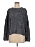 Sundry Animal Print Gray Pullover Sweater Size Med (2) - photo 1