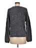 Sundry Animal Print Gray Pullover Sweater Size Med (2) - photo 2
