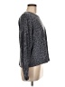 Sundry Animal Print Gray Pullover Sweater Size Med (2) - photo 4