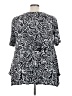 Sigrid Olsen Black Short Sleeve Blouse Size 3X - photo 2