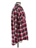 Sandra 100% Cotton Plaid Red Long Sleeve Button-Down Shirt Size M - photo 4