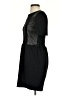 Sandro Solid Black Casual Dress Size Sm (1) - photo 5
