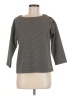 Tahari Gray 3/4 Sleeve Top Size M - photo 1