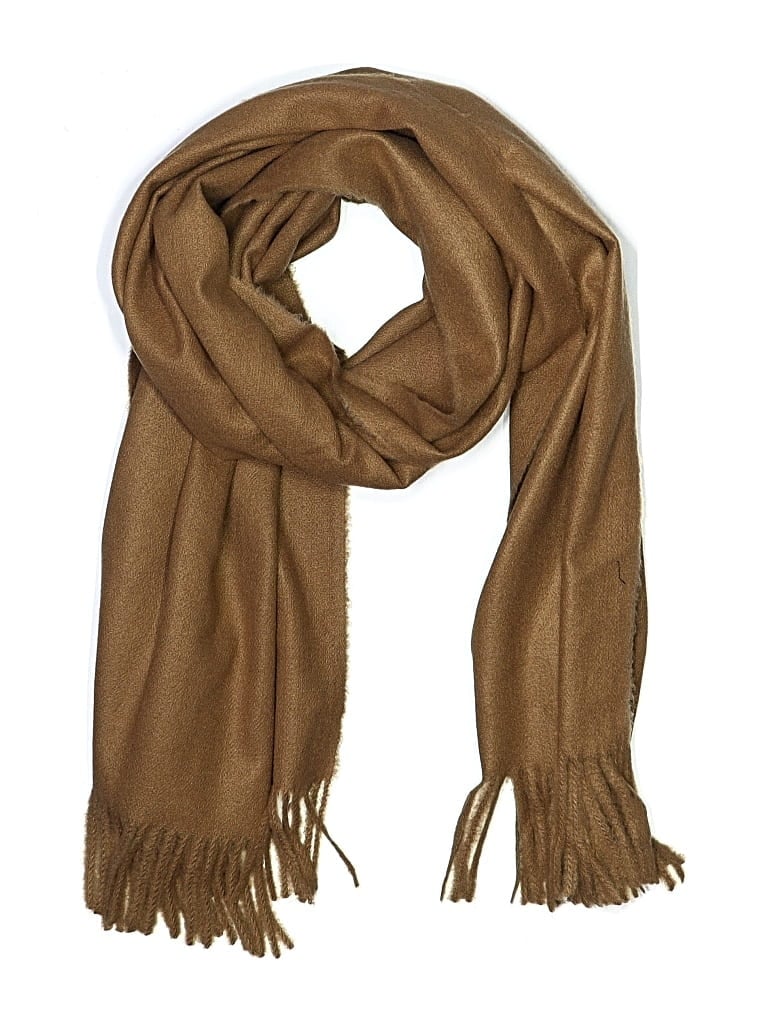 Pre-owned Mng Scarf In Brown