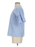 Crosby 100% Cotton Blue 3/4 Sleeve Blouse Size XS - photo 5