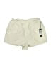 SAVVI Solid Ivory Khaki Shorts Size S - photo 1