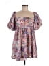 Bardot Floral Purple Gray Casual Dress Size 8 - photo 1
