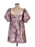 Bardot Floral Purple Gray Casual Dress Size 8 - photo 2