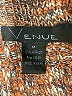 Venue Tweed Orange Cardigan Size M - photo 7