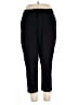 Wit & Wisdom Solid Black Casual Pants Size 18W - photo 1