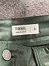 Tinsel 100% Polyurethane Green Cargo Pants Size 6 - photo 7