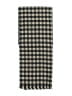 Assorted Brands Checkered-gingham Black Tan Scarf One size - photo 2