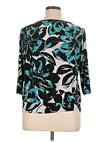 AB Studio 3/4 Sleeve Blouse (view 2)