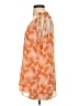 CAbi 100% Polyester Orange Sleeveless Top Size S - photo 5