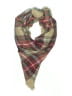 Unbranded Plaid Brown Scarf One size - photo 1