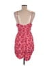 Zara Red Pink Cocktail Dress Size M - photo 2