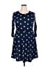 Everly Hearts Blue Casual Dress Size XXL - photo 1