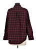 Old Navy 100% Cotton Plaid Red Long Sleeve Button-Down Shirt Size M - photo 2