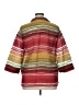 Alfred Dunner Color Block Red 3/4 Sleeve Button-Down Shirt Size XL (estimated) - photo 2