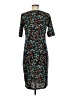 Lularoe Print Black Cocktail Dress Size M - photo 2