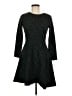Ann Taylor LOFT Paisley Black Cocktail Dress Size 6 - photo 1
